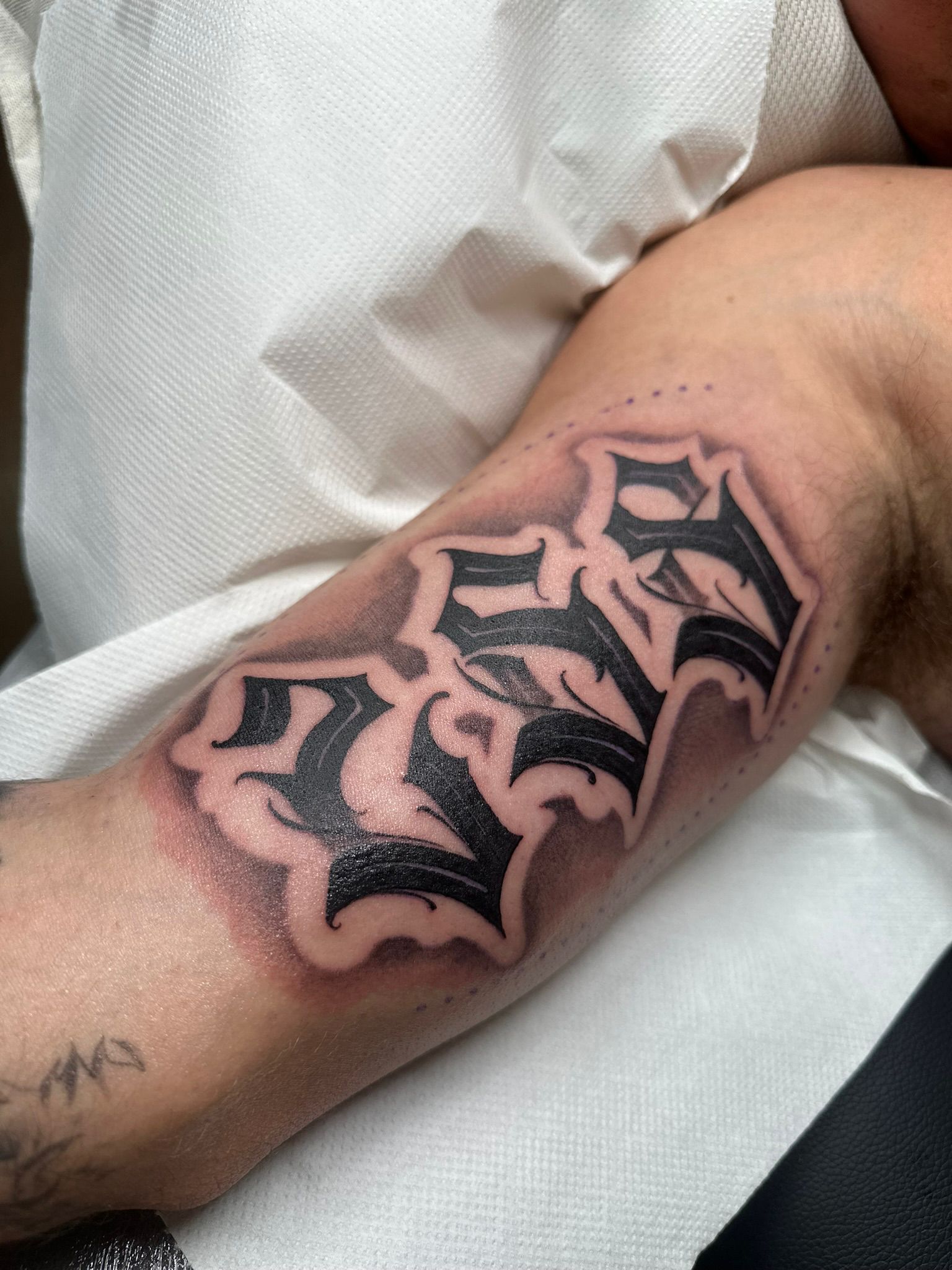 Tatuagem Lettering 1