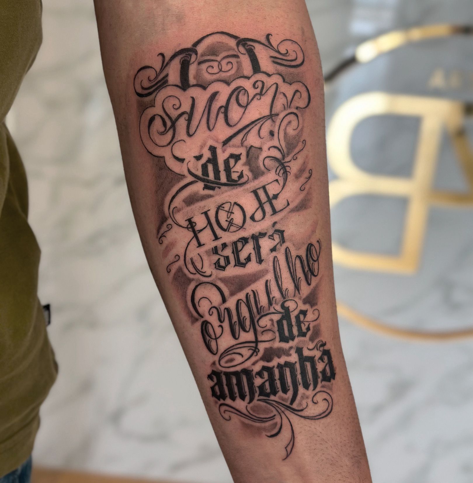 Tatuagem Lettering 2