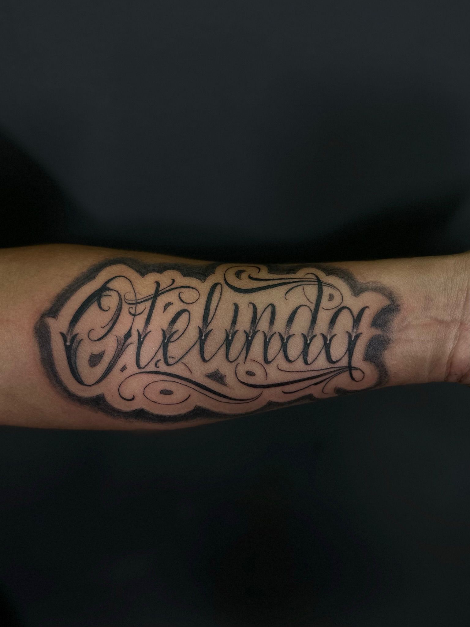 Tatuagem Lettering 3
